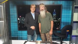 With Phil Robertson
